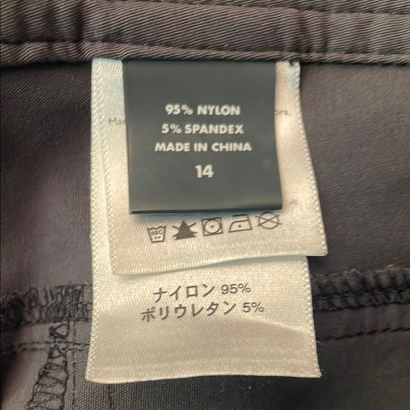 Eddie Bauer Sport Grey Outdoor Pants Womens 14 Utilty Hiking Camping - Picture 3 of 7